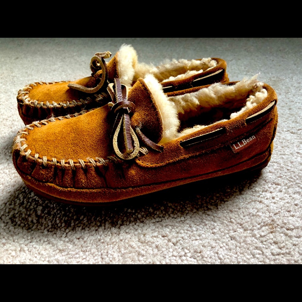 LL Bean Slippers, child size 1
